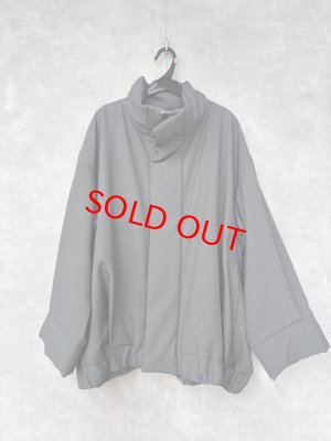 画像1: 2025AW　30%off gomme　　　ブルゾン　　2；チャコール　　サイズ；M (1)