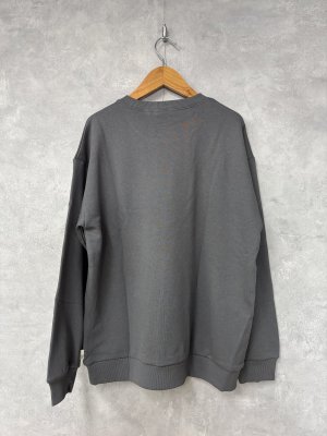 画像3: MakeYourDay　　イジンプリントトレーナー　カラー:チャコール (3)