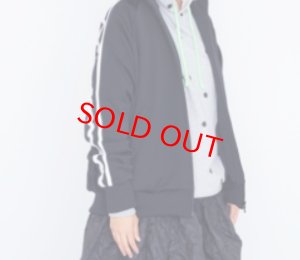 画像4: 2025AW   フランキーグロウ　KUMA EMBROIDERY PATCH TRACK  JACKET    カラー；BLACK (4)