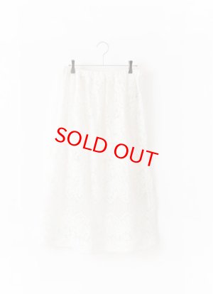 画像2: Veritecoeur     レーススカート　 サイズ；FREE (2)