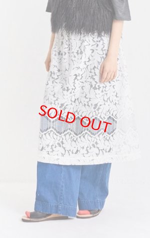 画像8: Veritecoeur     レーススカート　 サイズ；FREE (8)