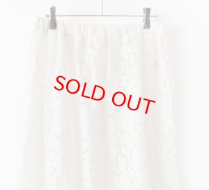 画像3: Veritecoeur     レーススカート　 サイズ；FREE (3)