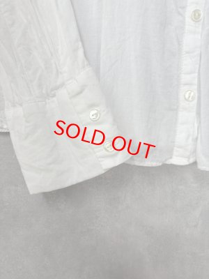 画像3: 2025AW   Bon Vieux Temps　ブラウス　　10：ホワイト　　サイズ；2 (3)