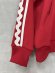 画像2: 2025AW   フランキーグロウ　KUMA EMBROIDERY PATCH TRACK  JACKET    カラー；RED　(おとな) (2)