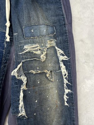 画像2: 2025秋冬　DENIMDUNGAREE　　ビンテージウラケ リメイク PN　　42；ライトパープル (2)