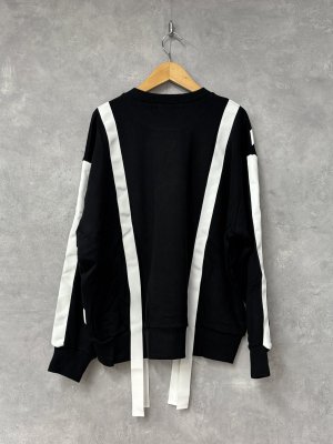 画像3: 2025秋冬　  nunuforme 　　Nテープ スウェット　Black　　大人サイズ (3)