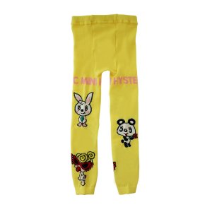 画像2: MY FIRST HYSTERIC　LOVELY FRIENDS JQ レギンス　61:レモンイエロー (2)