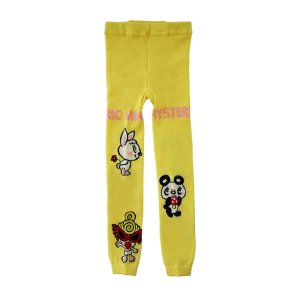 画像1: MY FIRST HYSTERIC　LOVELY FRIENDS JQ レギンス　61:レモンイエロー (1)