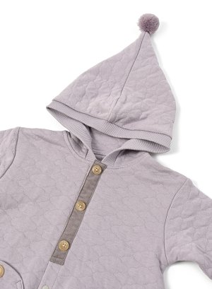 画像3: La stella　　雲柄キルトコビトフードロンパス　　　　 (3)