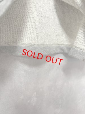 画像2: NATURAL LAUNDRY 　 セントラル裏毛ハーフZIP　プルオーバー　　920；グレー　サイズ2 (2)