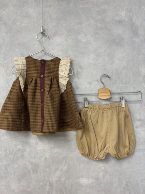 画像3: toi toi toi 　ラプラードトップスセット　　カラー；Camel　　サイズ；80 (3)