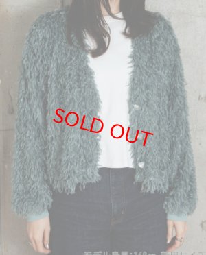 画像6: MakeYourDay　　ママとおそろいシャギーカーディガン　大人サイズ　BROWN (6)