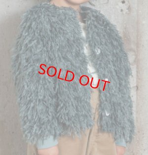 画像5: MakeYourDay　　ママとおそろいシャギーカーディガン　　ジュニアサイズ　　MINT (5)