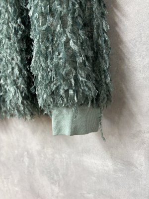 画像2: MakeYourDay　　ママとおそろいシャギーカーディガン　　MINT (2)