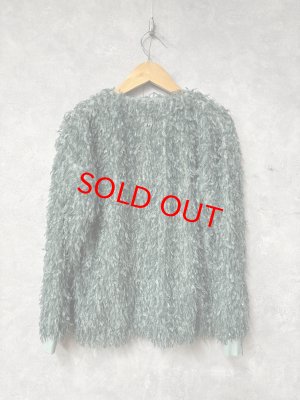 画像3: MakeYourDay　　ママとおそろいシャギーカーディガン　　ジュニアサイズ　　MINT (3)