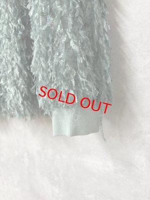 画像4: MakeYourDay　　ママとおそろいシャギーカーディガン　　ジュニアサイズ　　MINT (4)