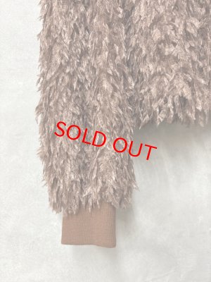 画像3: MakeYourDay　　ママとおそろいシャギーカーディガン　大人サイズ　BROWN (3)