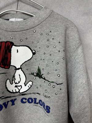 画像2: 2025秋冬　GC　  ウラケ SNOW SNOOPY スウェット　　3；グレー (2)