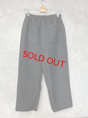 画像3: YARRA 　ウールブレンドジャカードパンツ　　99；ブラック　FREE (3)