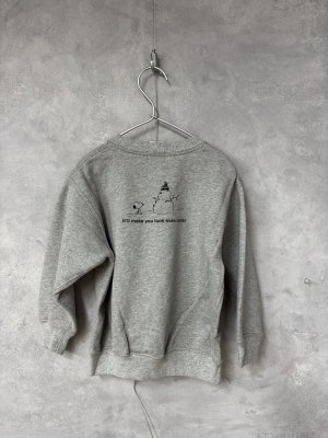 画像4: 2025秋冬　GC　  ウラケ SNOW SNOOPY スウェット　　3；グレー (4)