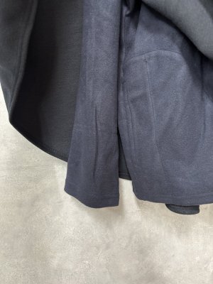 画像4: 2025AW　gomme　ライトポンチョ 　2；ネイビー　サイズ；M (4)