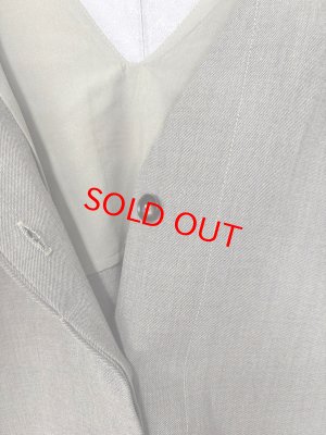 画像3: doux bleu　2WAY Vネック　ベスト  　80；グレー　サイズ；FREE (3)