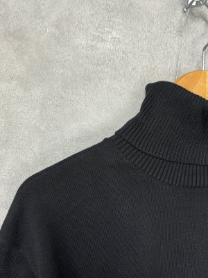 画像2: MakeYourDay　　タートルセーター　カラー:ブラック (2)