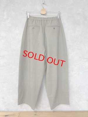 画像3: doux bleu　タックボリュームパンツ  　80；グレー　サイズ；FREE (3)