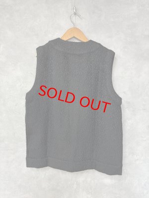 画像3: YARRA 　ウールブレンドジャカードベスト 　　99；ブラック　　　FREE (3)