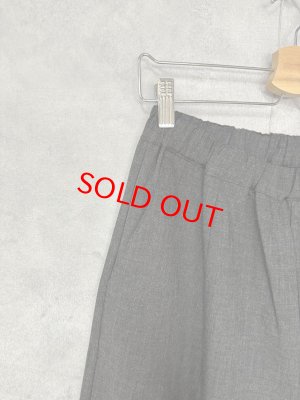 画像2: doux bleu　タックボリュームパンツ  　99；ブラック　サイズ；FREE (2)