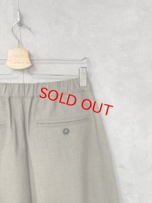 画像4: doux bleu　タックボリュームパンツ  　80；グレー　サイズ；FREE (4)