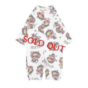 画像1: MY FIRST HYSTERIC DEVILKIN総柄 2WAYALL  04;ホワイト系  サイズ;FREE(60-70cm)	 (1)