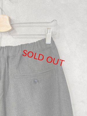 画像3: doux bleu　タックボリュームパンツ  　99；ブラック　サイズ；FREE (3)