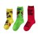 画像1: Hystericmini　TAGGING MINI 3P ソックス　　90；マルチ (1)