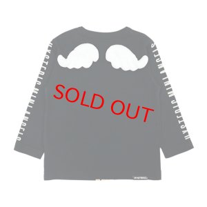 画像2: MY FIRST HYSTERIC ANGEL MINI 羽付き 長袖Tシャツ  10;ブラック (2)