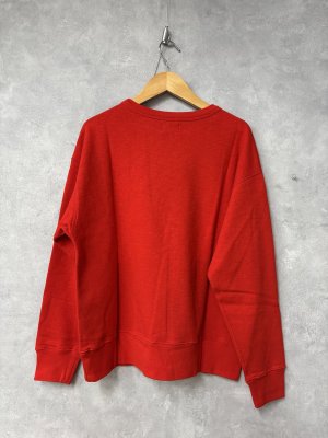 画像3: 2025秋冬 DENIMDUNGAREE   ウラケ SNOOPY SLEEP スウェット  5;赤 (3)