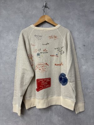 画像4: 2025秋冬 DENIMDUNGAREE  ウラケ ゾウPT スウェット  11;生成 (4)