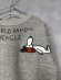 画像2: 2025秋冬　DENIMDUNGAREE　  ウラケ SNOOPY SLEEP スウェット　　3；グレー (2)