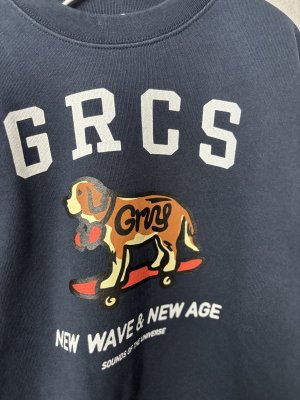 画像2: 2025秋冬 GC    ウラケ BASIC SKATE DOG スウェット 4;紺 (2)