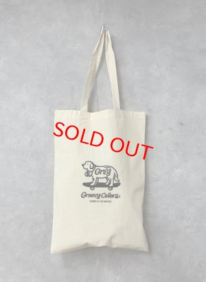 画像1: ★ノベルティ GROOVY COLORS   ノベルティ GRS SKATE DOG トートBAG(税込15,400円以上お買い上げの方)(SALE商品対象外) (1)
