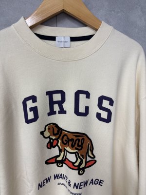 画像2: 2025秋冬 GC    ウラケ BASIC SKATE DOG スウェット 11;生成  サイズ;MM (2)