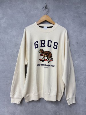 画像1: 2025秋冬 GC    ウラケ BASIC SKATE DOG スウェット 11;生成  サイズ;MM (1)