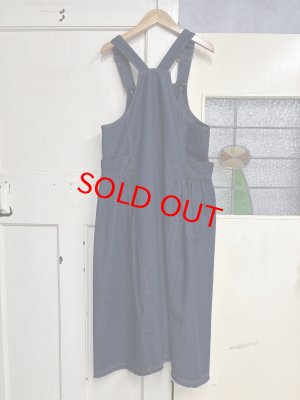 画像4: 2025秋冬   nunuforme   デニムジップジャンパースカート  ONE WASH  (4)