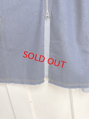 画像5: 2025秋冬   nunuforme   デニムジップジャンパースカート  ONE WASH  (5)