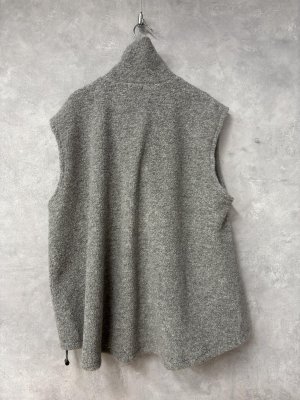 画像3: 2025AW セビアンフェ  ウールミックスベスト  20:gray サイズ:1 (3)