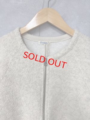 画像2: 2025AW　セビアンフェ　　ウールミックスジップカーディガン　　40；IVORY　　 サイズ:1 (2)