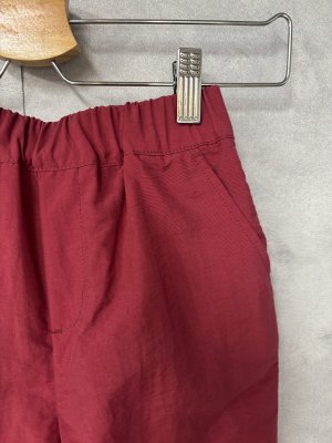 画像2: 2025秋冬　  nunuforme 　　バックリボンパンツ　RED (2)