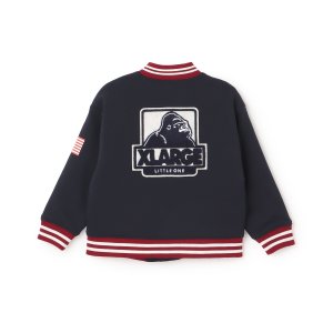 画像6: XLARGE KIDS サガラOGダンボールニットスタジャン  51;ブルー (6)