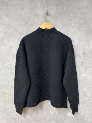 画像3: NATURAL LAUNDRY   キルトリブモックプルオーバー  990:ブラック  サイズ2 (3)