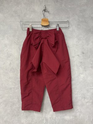 画像4: 2025秋冬　  nunuforme 　　バックリボンパンツ　RED (4)